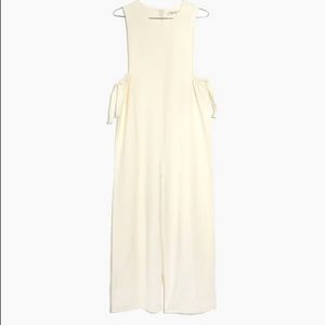Madewell Texture & Thread White Jumpsuit